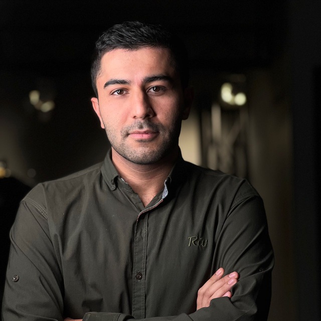 Portrait of AmirHossein Rahbaran