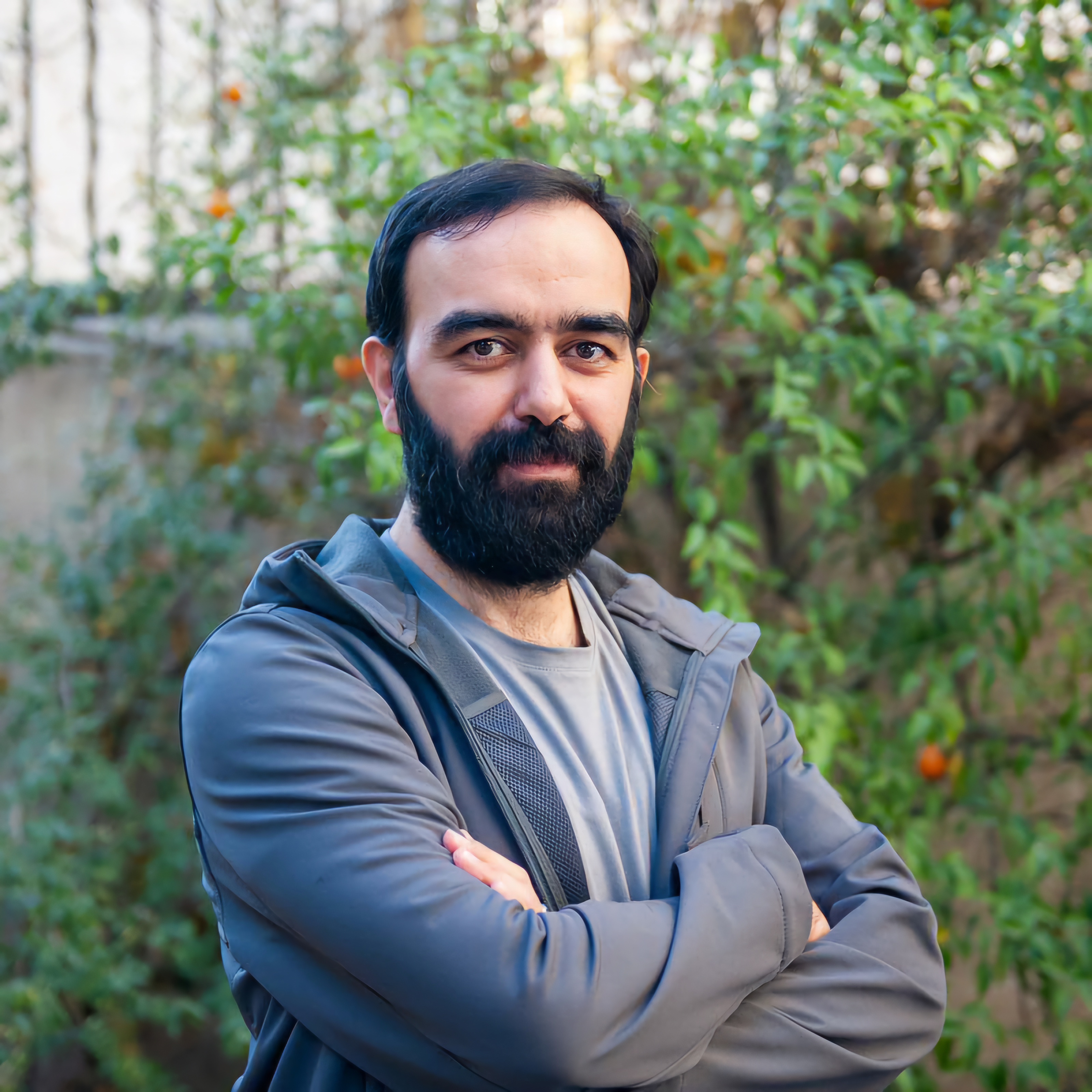 Portrait of Sohrab Sameni